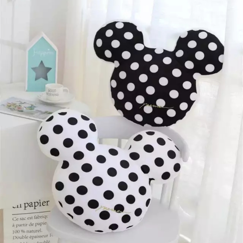 Mickey Mouse Shapped Pillow/ Bedroom Decor